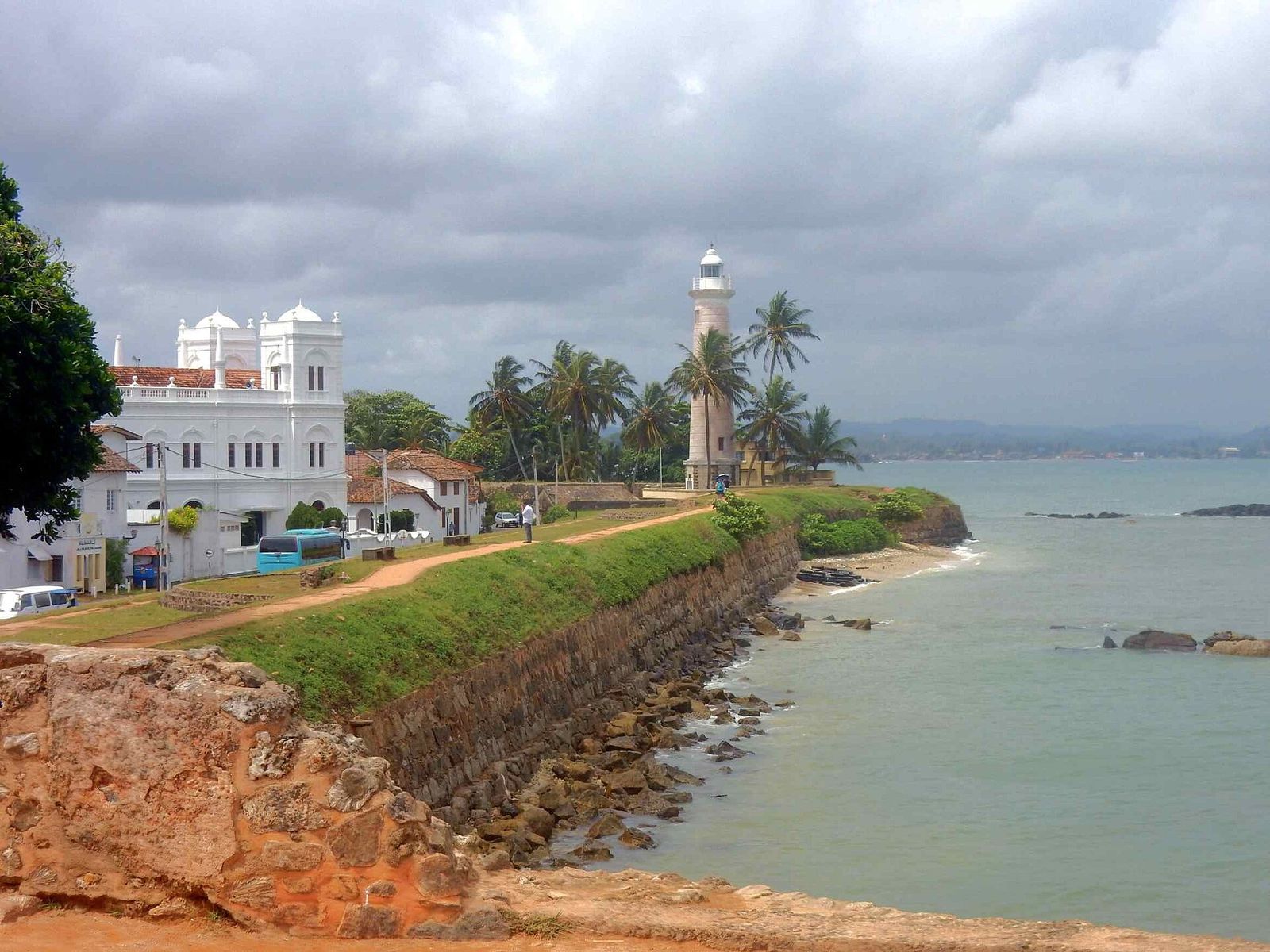 Galle Fort and lighthouse
